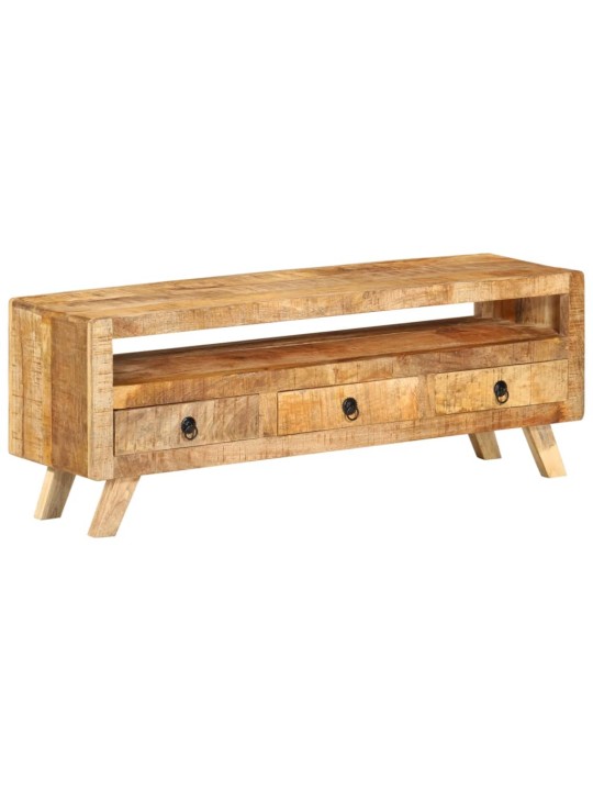 TV stolek 110 x 30 x 40 cm masivní mangovníkové dřevo