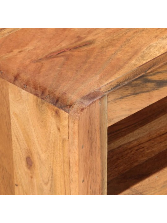 TV stolek 110 x 30 x 40 cm masivní akáciové dřevo