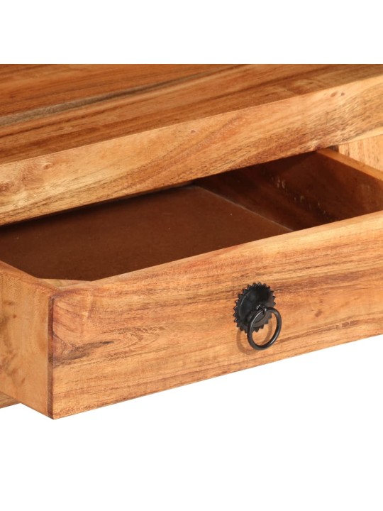 TV stolek 110 x 30 x 40 cm masivní akáciové dřevo