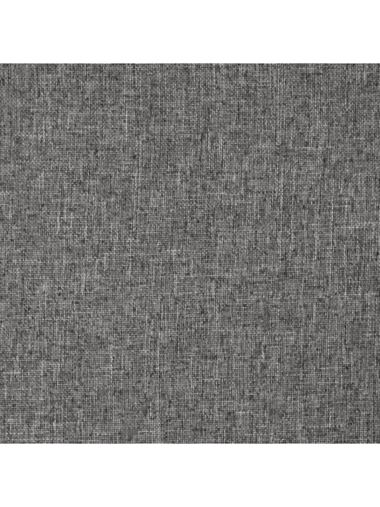 Otočná lenoška na podlahu světle šedá textil