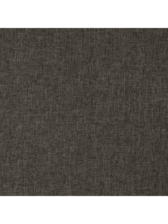 Otočná lenoška na podlahu tmavě šedá textil