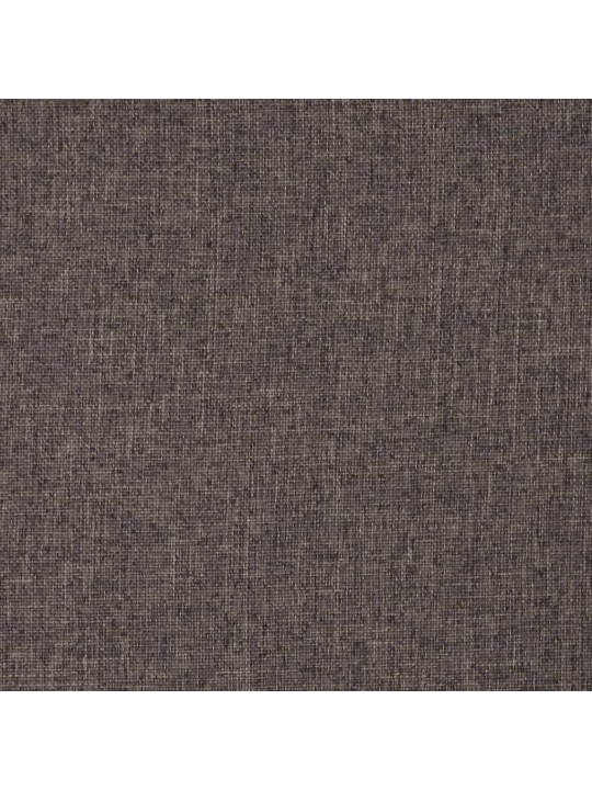 Otočná lenoška na podlahu taupe textil