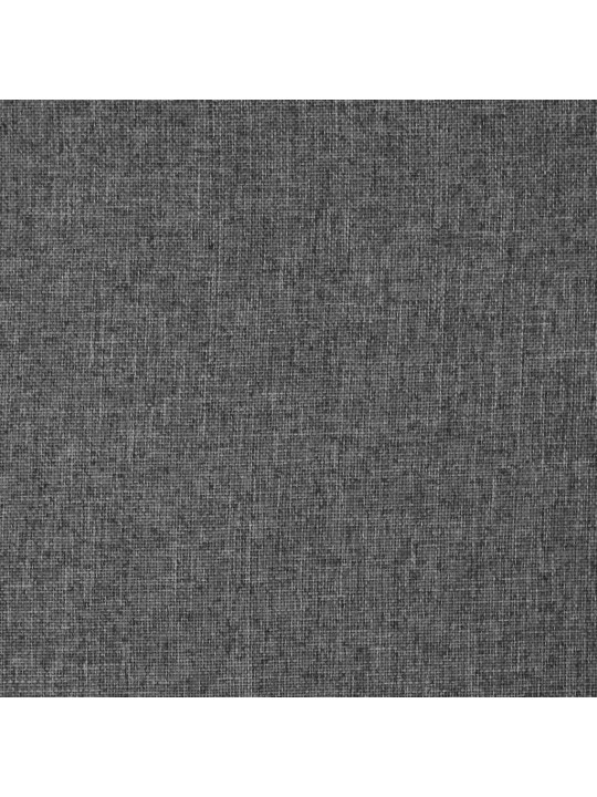 Skládací lenoška na podlahu tmavě šedá textil