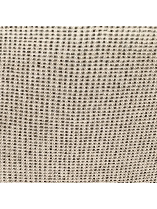 Skládací lenoška na podlahu krémová textil