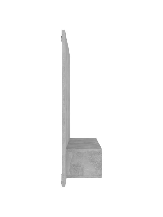 Nástěnná tv skříňka betonově šedá 120x23,5x90 cm dřevotříska