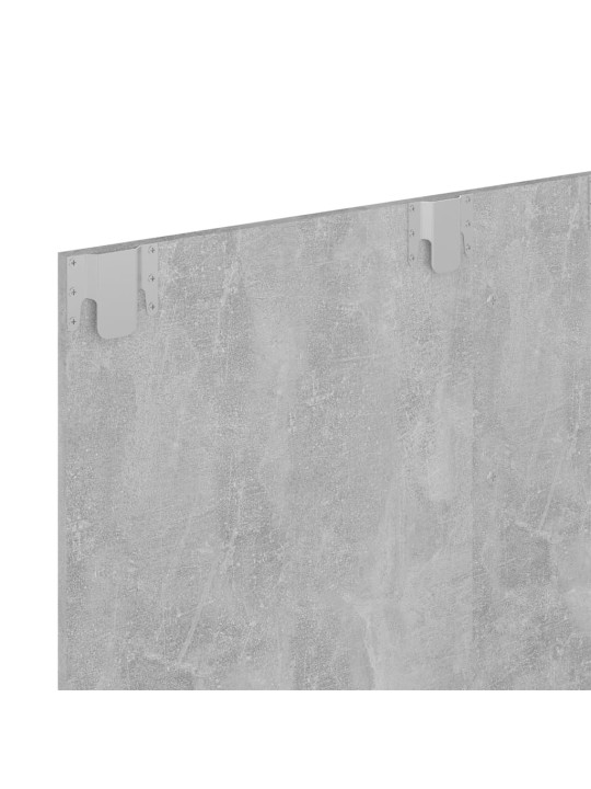 Nástěnná tv skříňka betonově šedá 120x23,5x90 cm dřevotříska