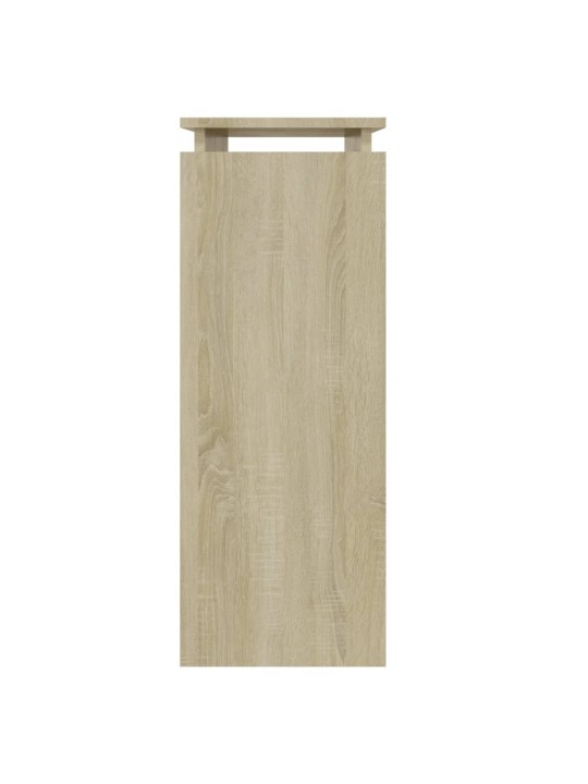 Konzolový stole dub sonoma 80 x 30 x 80 cm kompozitní dřevo