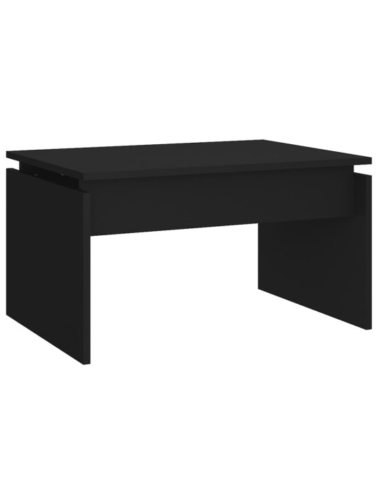 Konferenční stolek černý 68 x 50 x 38 cm kompozitní dřevo