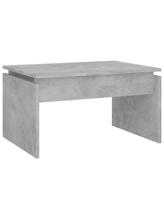 Konferenční stolek betonově šedý 68x50x38 cm kompozitní dřevo