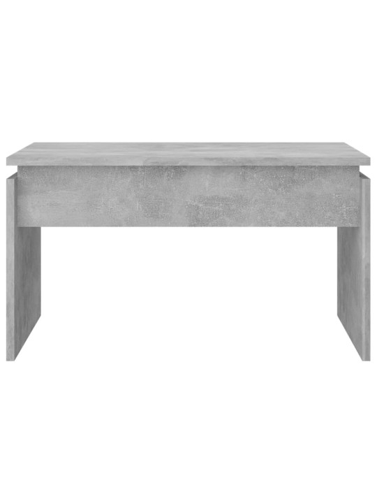 Konferenční stolek betonově šedý 68x50x38 cm kompozitní dřevo