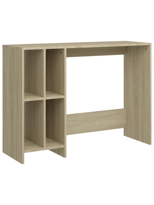 Stůl na notebook dub sonoma 102,5 x 35 x 75 cm kompozitní dřevo
