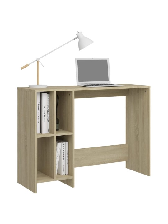 Stůl na notebook dub sonoma 102,5 x 35 x 75 cm kompozitní dřevo