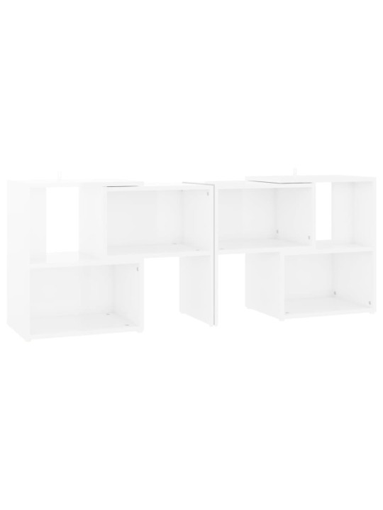 TV skříňka bílá 104 x 30 x 52 cm kompozitní dřevo
