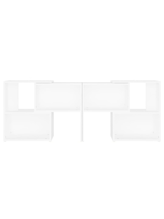TV skříňka bílá 104 x 30 x 52 cm kompozitní dřevo