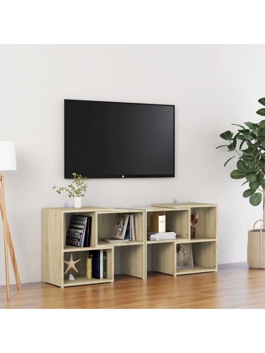 TV skříňka dub sonoma 104 x 30 x 52 cm kompozitní dřevo