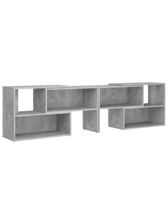 TV skříňka betonově šedá 149 x 30 x 52 cm kompozitní dřevo