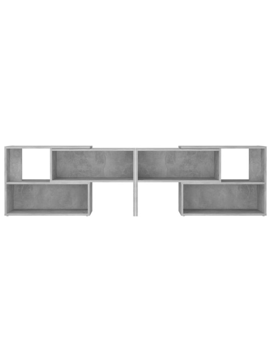 TV skříňka betonově šedá 149 x 30 x 52 cm kompozitní dřevo