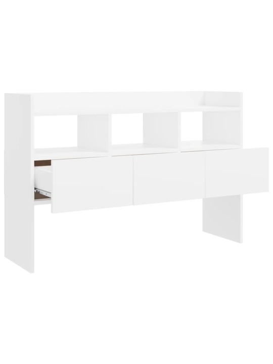 Příborník bílý 105 x 30 x 70 cm kompozitní dřevo