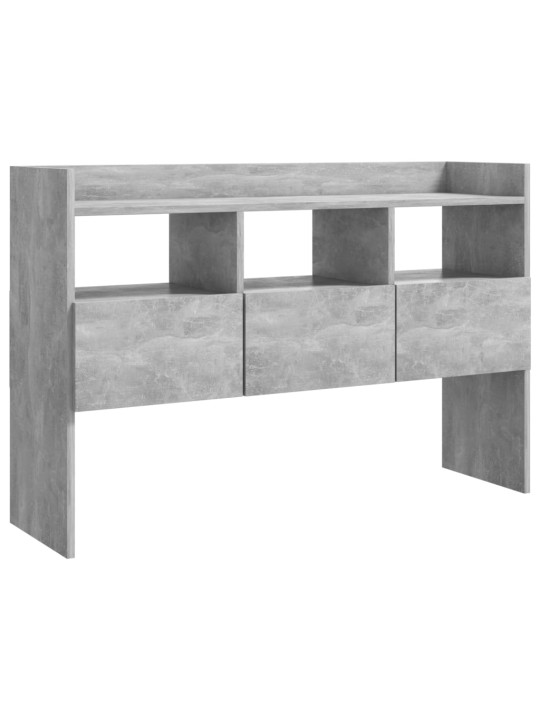 Příborník betonově šedý 105 x 30 x 70 cm kompozitní dřevo