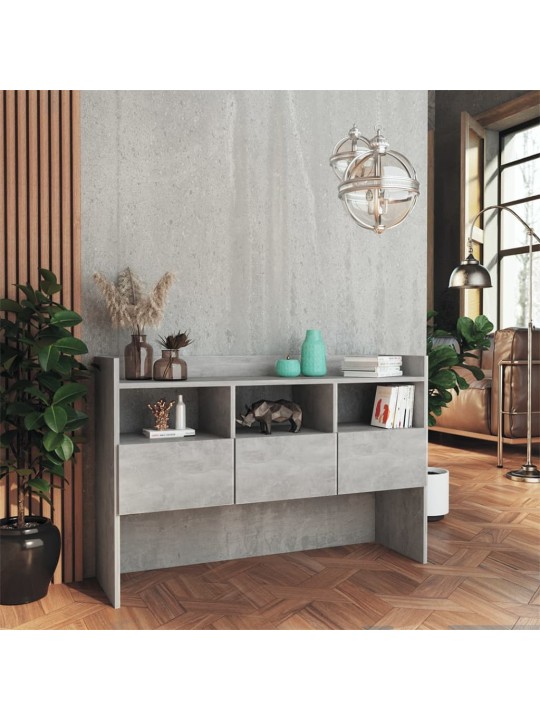 Příborník betonově šedý 105 x 30 x 70 cm kompozitní dřevo
