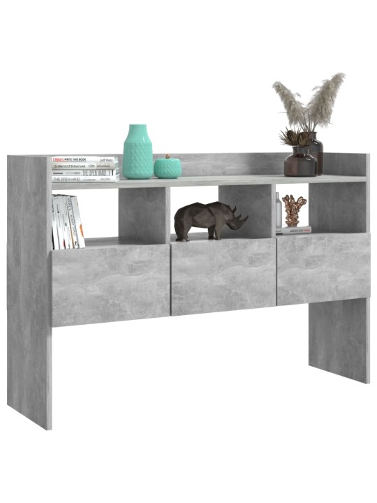 Příborník betonově šedý 105 x 30 x 70 cm kompozitní dřevo