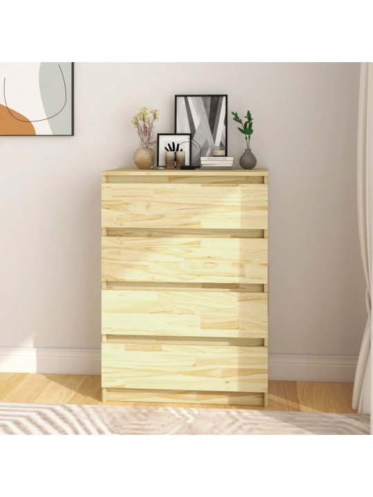 Odkládací skříňka 60 x 36 x 84 cm masivní borové dřevo