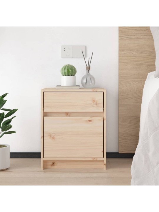 Noční stolky 2 ks 40 x 31 x 50 cm masivní borové dřevo