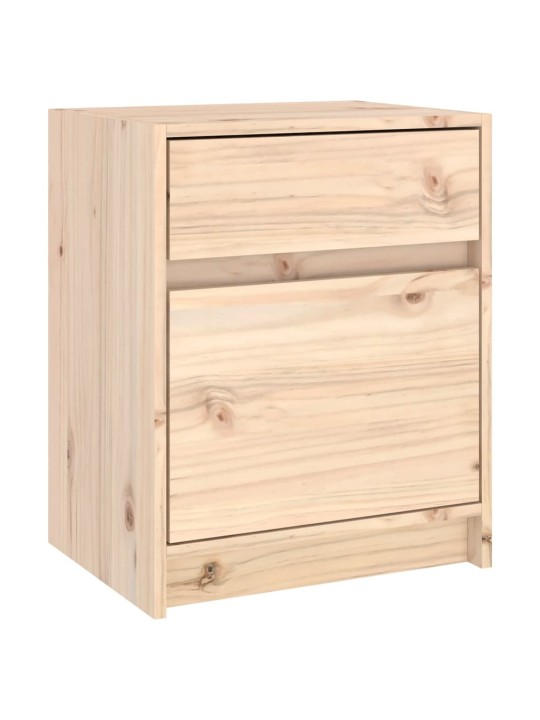 Noční stolky 2 ks 40 x 31 x 50 cm masivní borové dřevo
