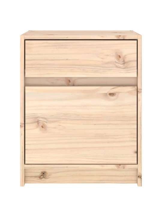 Noční stolky 2 ks 40 x 31 x 50 cm masivní borové dřevo