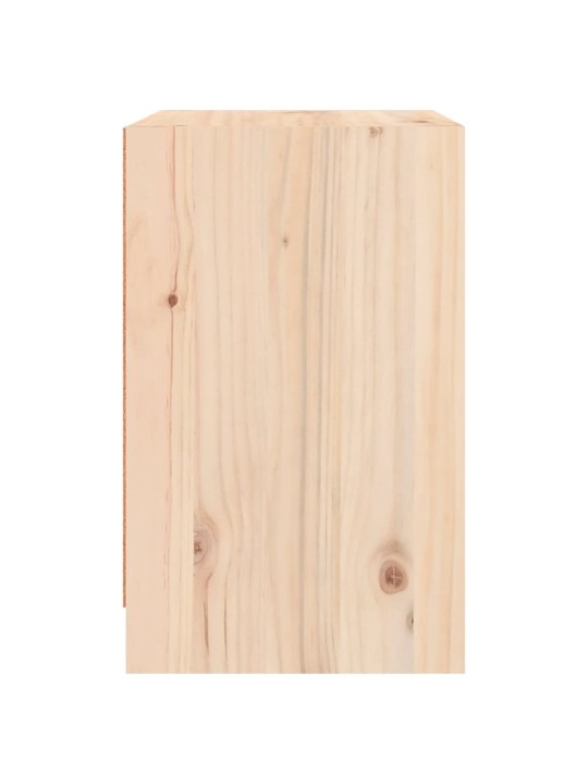 Noční stolky 2 ks 40 x 31 x 50 cm masivní borové dřevo