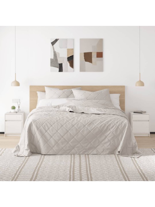 Noční stolky 2 ks bílé 40 x 31 x 50 cm masivní borovice