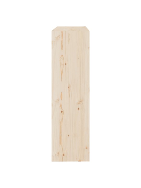 Knihovna / dělicí stěna 80 x 30 x 103,5 cm masivní borovice