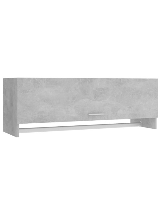 Šatní skříň betonově šedá 100 x 32,5 x 35 cm kompozitní dřevo