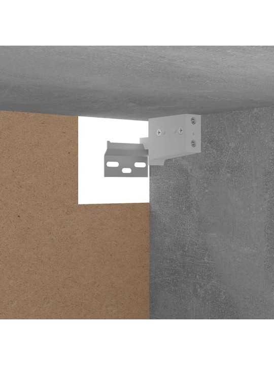 Šatní skříň betonově šedá 100 x 32,5 x 35 cm kompozitní dřevo