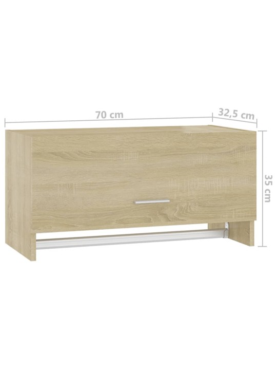 Šatní skříň dub sonoma 70 x 32,5 x 35 cm kompozitní dřevo