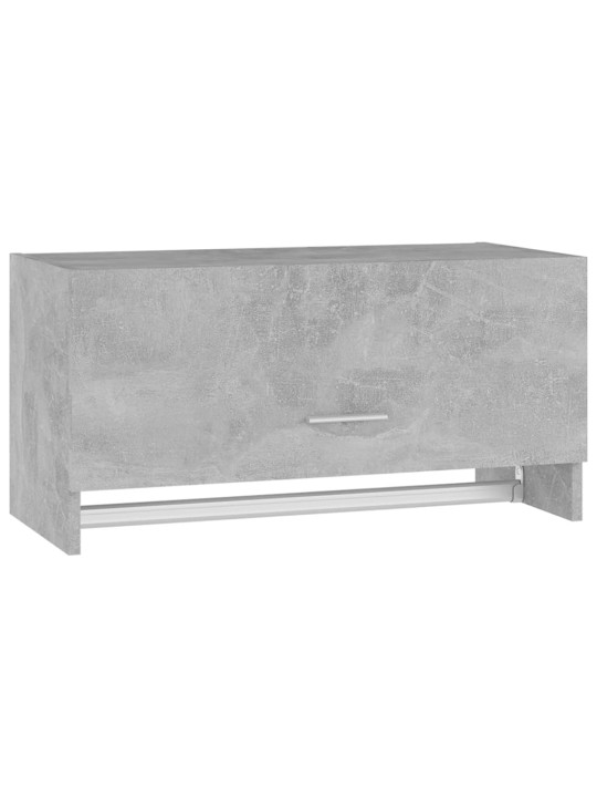 Šatní skříň betonově šedá 70 x 32,5 x 35 cm kompozitní dřevo