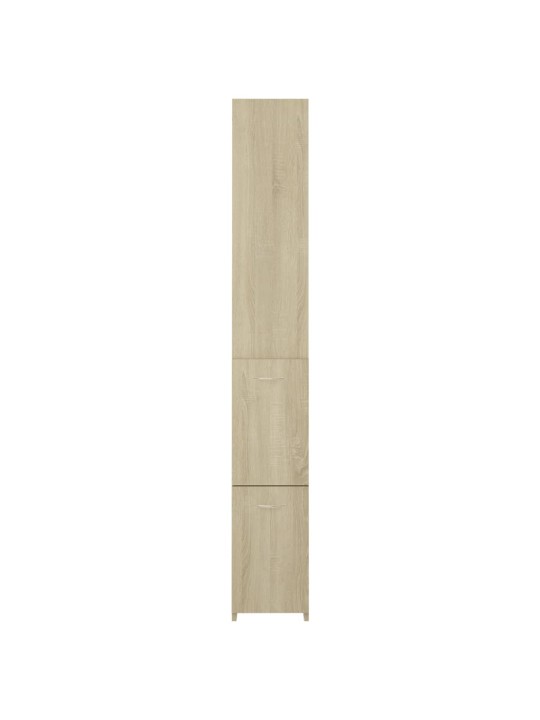 Koupelnová skříňka dub sonoma 25x26,5x170 cm kompozitní dřevo