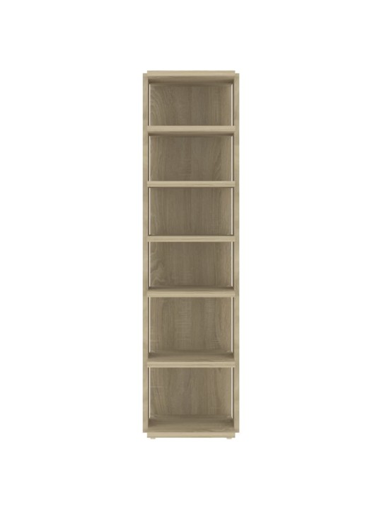 Botník dub sonoma 27,5x27x102 cm kompozitní dřevo