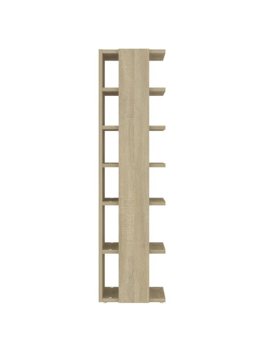Botník dub sonoma 27,5x27x102 cm kompozitní dřevo