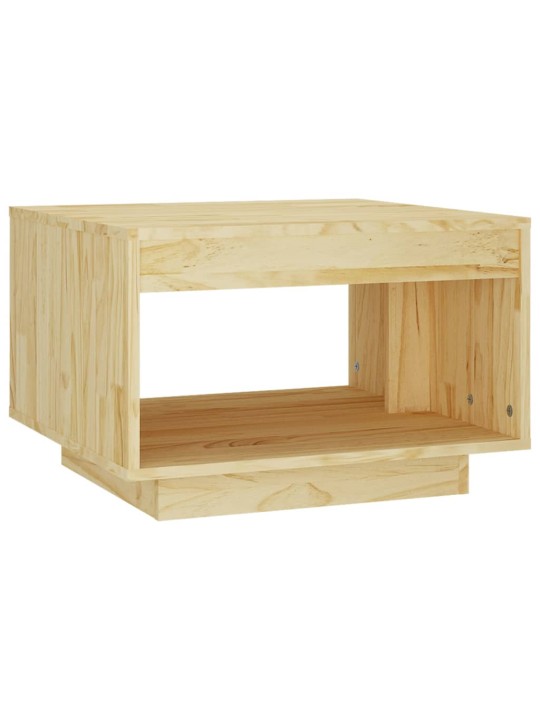 Konferenční stolek 50 x 50 x 33,5 cm masivní borové dřevo