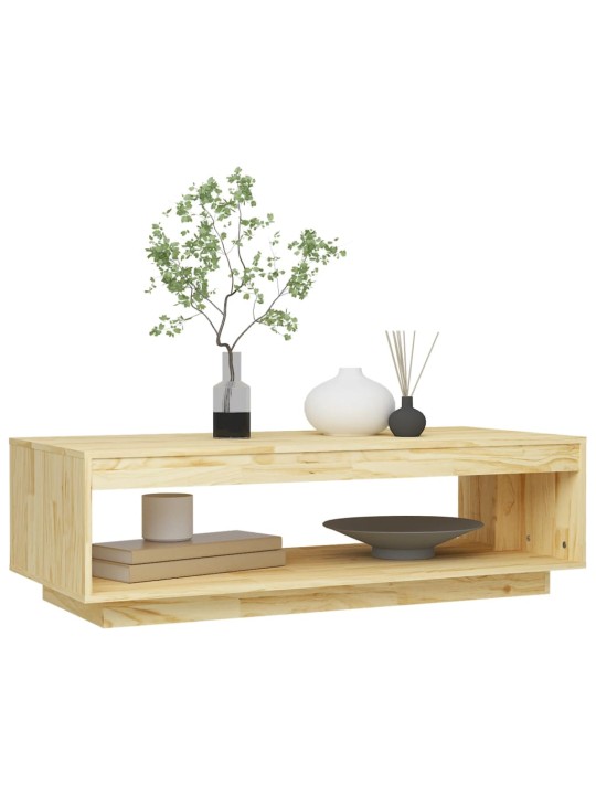 Konferenční stolek 110 x 50 x 33,5 cm masivní borové dřevo