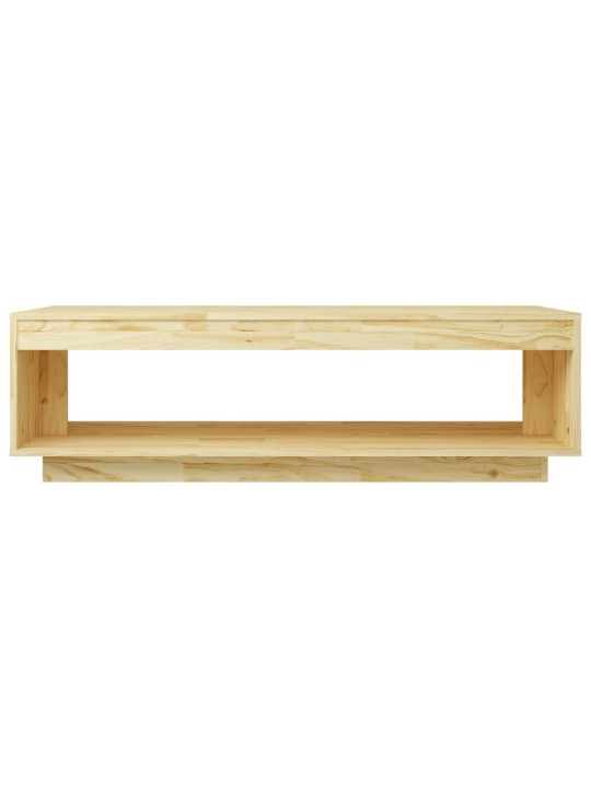 Konferenční stolek 110 x 50 x 33,5 cm masivní borové dřevo