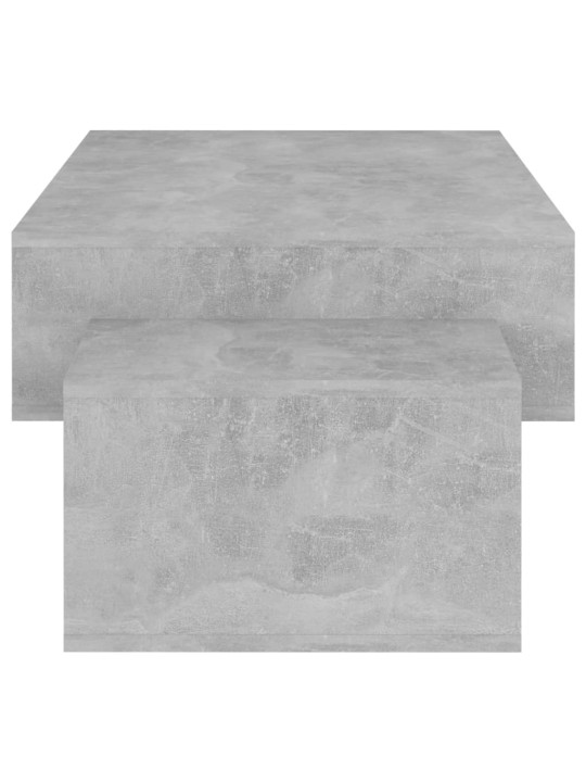 Konferenční stolek betonově šedý 105x55x32 cm kompozitní dřevo