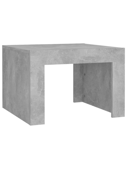 Konferenční stolek betonově šedý 50x50x35 cm kompozitní dřevo