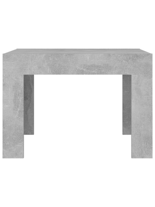 Konferenční stolek betonově šedý 50x50x35 cm kompozitní dřevo