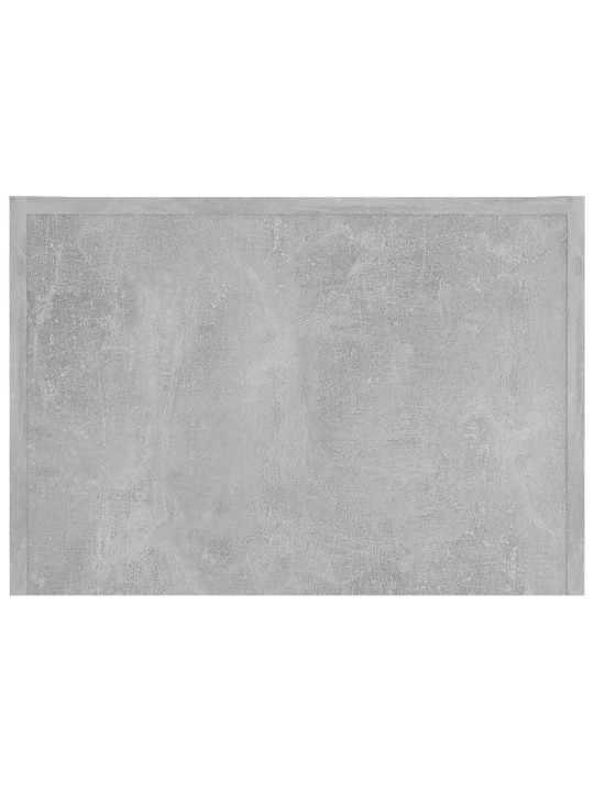 Konferenční stolek betonově šedý 50x50x35 cm kompozitní dřevo