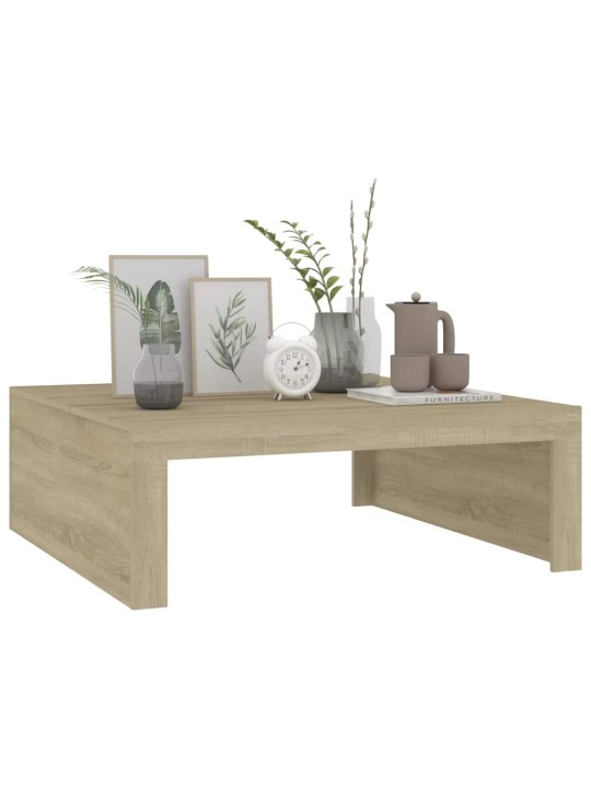 Konferenční stolek dub sonoma 100x100x35 cm kompozitní dřevo