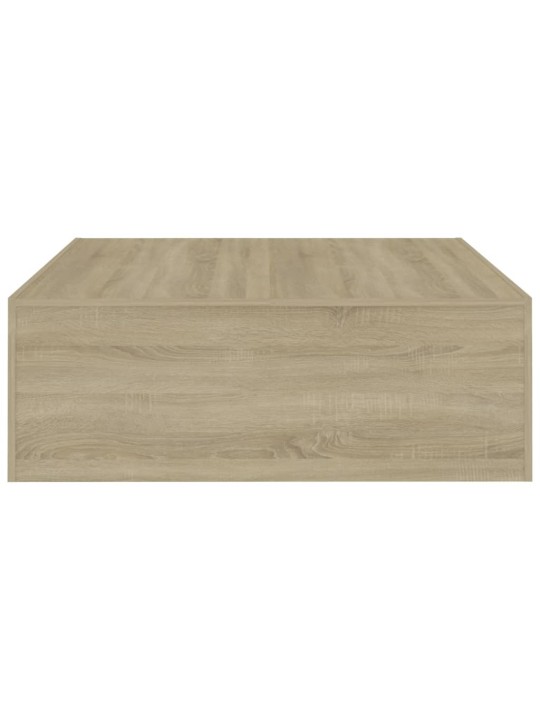 Konferenční stolek dub sonoma 100x100x35 cm kompozitní dřevo
