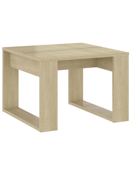 Odkládací stolek dub sonoma 50 x 50 x 35 cm kompozitní dřevo