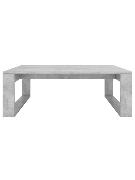 Konferenční stolek betonově šedý 100x100x35 cm kompozitní dřevo